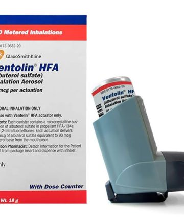 Ventolin Inhaler Aerosol 1's